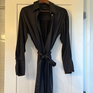 Pure silk Banana Republic shirt dress